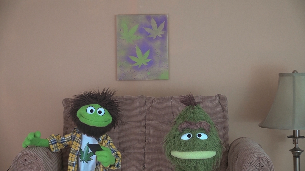 cannabis puppets