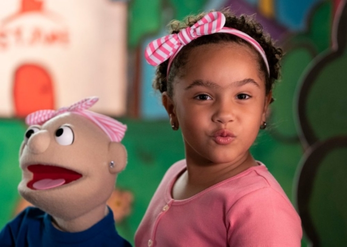 st jude, puppets, commercial, ad, girl