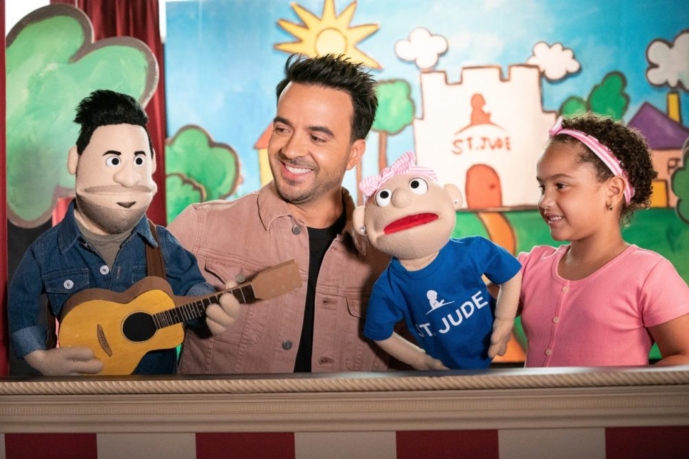 st jude, puppets, luis fonsi, commercial